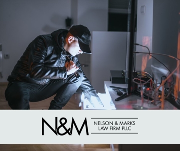 man looking into drawer at a home